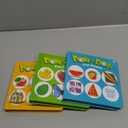 Melissa & Doug Poke-a-Dot! 3Pk First Words, Shapes & Colors, Interactive Children's Board Books with Buttons to Pop, Educational Sensory Toy for Toddlers & Preschoolers Ages 1+