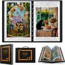 Removable Puzzle Binder, 28.3" x 20.5" Puzzle Book Holder for Puzzles for Adults Foldable 500-1000 Piece Jigsaw Puzzle Storage Folder Portfolio Holds 20 Puzzles, Puzzle Saver.