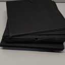 StorageWorks Black Storage Cubes, 11-inch Leather Bins with Handle, Cube Organizer Baskets for Shelves and Closet, Collapsible Storage Bins, 4-Pack