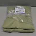 Simplebrand Ava Sage Green Blackout Curtains for Bedroom, 72 Inch Length, 2 Panels Set, Privacy Thermal Insulated Rod Pocket Window Curtains for Patio, French Door, W40 x L72 Inch