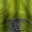 Poetsky Women's Sexy Sheer Long Sleeve Tops Mock Turtle Neck Mesh Ruched Fall Trendy Going Out Shirt Fitted Blouse 2026 (Neon Green, XL)