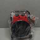 1500W Greenhouse Heater with Digital Thermostat, Outdoor Heater with Overheat Protection and 3-Second Rapid Heating Function, Outdoor Heaters for Patio Garage, Greenhouse, Flower House