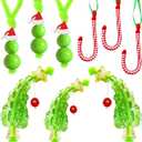 Bmmff 30Pcs Christmas Crafts for Kids Adults,Christmas Beaded Ornament Kit Decor DIY Accessories for Xmas Tree Decorations Holiday Party Supplies Decorations
