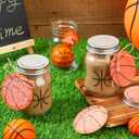 3 Pack Basketball Senior Night Gifts 2025 Senior Night Basketball Gifts Dirt Jar Sport Printed Jar for Team Coach Player Sport Party Favors