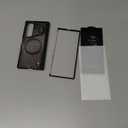 Nillkin for Samsung Galaxy Z Fold 7 Case, Compatible with MagSafe, Built-in [Screen Protector] [Hinge Protection] [Kickstand] Slim Magnetic Anti-Yellow Phone Case for Galaxy Z Fold 7 - Clear Black