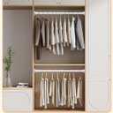 Small Shower Rod 18-32 Inches Short Adjustable Tension Shower Curtain Rod No Drilling White Spring Tension Rod Non-Slip,Stainless Steel