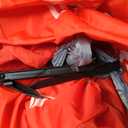 5 FT Inflatable Cash Cube Booth Inflatable Money Machine Booth Money Blower Machine Cash Grab for Adults Game Activity Events (No Blower Included)(Red)