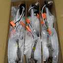 Amico 5/6 inch 3CCT LED Recessed Lighting 12 Pack, Dimmable, Damp Rated, 12.5W=100W, 950LM Can Lights with Baffle Trim, 3000K/4000K/5000K Selectable, Retrofit Installation - ETL & FCC Certified