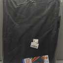 Back Seat Extender for Dogs, Waterproof Dog Car Seat Cover for Back Seat with Hard Bottom, 2025 Upgraded Material, Anti Scratch, Safer, Easy to Use and Clean, Holds 400lbs (Large, Black+Orange)