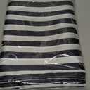 10 Pack Striped Table Runner Polyester Table Decor Classic Black and White Striped Table Runner for Indoor Outdoor Wedding, Birthday Parties, Banquets, Fit Rectange and Round Table(12 x 72 Inch)