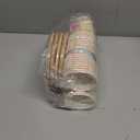 Umigy 36 Sets Tea Party Decorations 6.5 oz Floral Paper Tea Cups with Handle and Plates Disposable Blossom Teacups and Saucers Sets for Girls Kids Birthday Garden Wedding Party Supplies(Mixed Color)