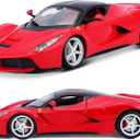 1:3 Model Car for Ferrari Race and Play LaFerrari Scale Diecast Model Vehicle Red