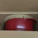 Lodge 7.5 Quart Enameled Cast Iron Dutch Oven with Lid – Dual Handles – Oven Safe up to 500° F or on Stovetop  Use to Marinate, Cook, Bake, Refrigerate and Serve – Island Spice Red