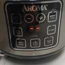 AROMA Digital Rice Cooker, 4-Cup (Uncooked) / 8-Cup (Cooked), Steamer, Grain Cooker, Multicooker, 2 Qt, Stainless Steel Exterior, ARC-914SBD