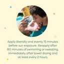 Babyganics SPF 50 Travel Size Kids Sunscreen Stick UVA UVB Protection | Water & Sweat Resistant |1.6oz (Pack of 2)