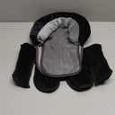 COOLBEBE Upgraded 3-in-1 Babybody Support for Newborn Infant Toddler - Extra Soft Car Seat Insert Cushion Pad, Perfect for Carseats, Strollers, Swings, Black