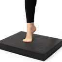 StrongTek Extra Wide Foam Balance Pad for Physical Therapy, 19" X 15.8" X 2.4", High-Density TPE Foam Pad for Exercise, Enhanced Stability, Core Strength, Non-Slip & Water-Resistant, for Fitness, Yoga