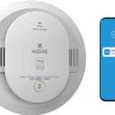 Kidde Smart Smoke Detector, Ring App Enabled for Real-Time Notifications, Hardwired Alarm, AA Backup Battery