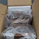 DenicMic Solar Post Lights 2 Pack Post Cap Solar Lights Outdoor Waterproof Metal 25 Lumen Warm White LED Lighting for 3.5x3.5 4x4 5x5 Wooden Fence Posts Deck Rail Yard Patio (Copper)