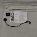 Thyle Portable Heated Seat Cushion for Bleachers Foldable Heating Cushion 3 Mode Adjustable Heated Stadium Chair Bleacher Seat for Bleachers Indoor, Power Bank Not Included (Gray)