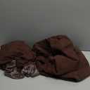 NORTHERN BROTHERS Dining Room Chair Covers Set of 2, Dining Chair Covers Stretch Removable Washable Parson Chair Slipcover for Dining Room (Dark Brown)