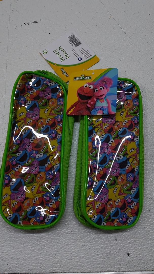 Pack Of 2 123 Sesame Street Pencil Pouch