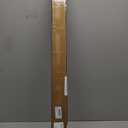 Lineshading 4 Pack Bottom Door Seal Exterior Plastic PVC 1 3/4" x 36" for Vinyl Concealed Kerf/Channel Fit Under Door Seal Strip for Weather Stripping Draft Stopper(Black)