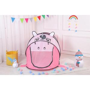 Kids Play Tents Collapsible Tent for Boys Girls Gift - Large Foldable Playhouse Indoor/Outdoor Fun - Pop up Tent Toys for Age 1 and up Child Birthdays Presents (Pink Unicorn)