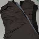 3 Pack Fleece Lined Leggings Women with Pockets -Warm Winter Yoga Pants for Women Thermal Running Workout Leggings (Small-Medium, Black/Grey/Brown)