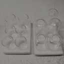 ComSaf Small Flower Vase Set of 11, Glass Bud Vases in Bulk, Clear Vases for Flower, Decor Centerpiece for Bathroom, Decorative Vases for House Warming, Valentines' Day, Mother's Day, Thanksgiving Day