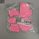 XBYzuzi 6Pcs Easter Fondant Molds - 3D Rabbit Bunny Ears Carrots Flowers Silicone Molds for Cupcake Cookie Gum Paste Baking Decorating