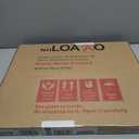 LOAAO 20X16 Inch Black Metal Framed Bathroom Mirror for Wall, Matte Black Bathroom Vanity Mirror Farmhouse, Large Rounded Rectangle Mirror, Anti-Rust, Hangs Horizontally or Vertically