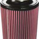 Mishimoto Performance Air Filter, 2.75" Inlet, 7" Filter Length, Red