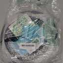 WB31M20 WB31M19 Black Porcelain Drip Pans Replacement for G-E Hot-point Electric Stove, Electric Stove Burner Covers of 4 Replace WB31T10014, WB31T10015, WB31M0019, WB31M0020 by Fetechmate