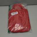 samply Hot Water Bottle with Knitted Cover, 2L Hot Water Bag for Hot and Cold Compress, Hand Feet Warmer, Ideal for Menstrual Cramps, Neck and Shoulder Pain Relief,Red