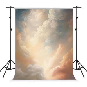 Kate 88ft Sky Clouds Backdrop Photography Sunny Dreamy Wonderland Photography Photography Family Party Backgrounds Photography Studio Props Photos Videos