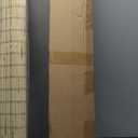 LANTIME Cordless Wood Window Blinds, Bamboo Sheer Light Filtering Woven Roman Shades, Tiger Wood, 30" W X 48" H