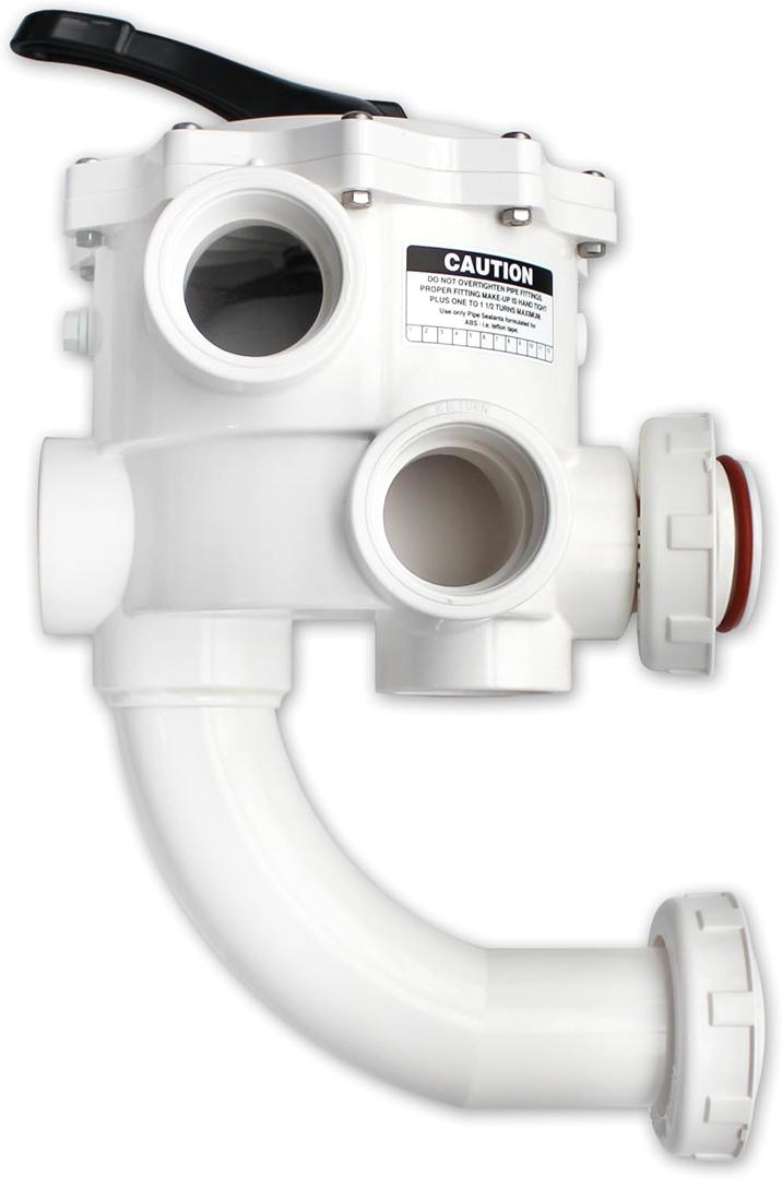 261152 Threaded Multiple Port Valve 2-Inch，Compatible with FNS, FNS Plus, Nautilus Plus Pool & Spa D.E. Filters，7.5" Centerline