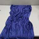 Memoriesea Women's Elegant Sleeveless High Neck Tie Cocktail Wedding Party Maxi Dress Size M