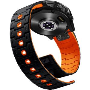 Bandletic Compatible with Garmin Instinct Watch Band - 22mm Quick Fit Silicone Sports Strap for Fenix 8 E 47mm/7 6 Pro/5 Plus/Instinct 2 3 E 45mm /Forerunner 965/955/945 /Approach S70/S62/S60/Epix Pro