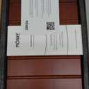 Premium Vinyl Record Stand - a Mid-Century Style Record Holder for Albums, 50-60 LP Capacity - with a Now-Playing Record Display Groove (Brown)