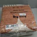 QDUIDU Large Machine Washable 6x9 Area Rug, Soft Modern Geometric Abstract Orange Rugs for Bedroom Living Room, Non-Shedding Faux Wool Indoor Throw Floor Carpet for Office Entryway Dining Room Decor