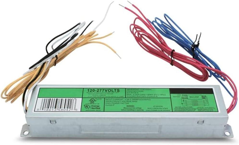 Technical Precision Replacement Ballast for ACCUPRO AP-RC-432IP-120 by Technical Precision - T8 120V-277V Electronic Light Ballast - Operates 3 to 4 Linear Lamps - 1 Pack