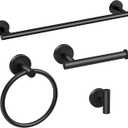 Brushed Nickel Towel Bar, 24 Inch Bathroom Towel Rack, Towel Holder Wall Mounted, Thicken SUS304 Stainless Steel Towel Rod Modern Home Decor (Total Length 26 Inch)