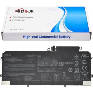 C31N1528 Laptop Battery for Asus ZenBook Flip UX360 UX360C UX360CA UX360UA UX360CA-C4008T C4028T C4041T FC060T UBM1T Series 3ICP3/ 96/ 103 0B200-02080100 0B200-00730200 11.55V 54Wh 3-Cell