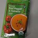 Pacific Foods Organic Roasted Red Pepper and Tomato Soup, 32 oz Carton (32 Fl Oz (Pack of 1), Best By JUN 19 2026