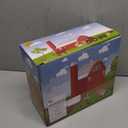 BOLZRA Farm Animals Big Red Barn Toy for 1 2 3 4 5 Years Old Toddlers, Kids Farm Figures Fence Playset with Tractor, Preschool Montessori Learning Toys, Christmas Birthday Easter Gift for Boys Girls