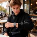 X-it Magnetic Watch Band for Apple Watch Ultra 49mm, 46mm/45mm/44mm, Silicone Sport Strap with Strong Magnet for Men and Women, Compatible with Apple Watch Series 11/10/9/8/7/6/5/4/3/2/1 and SE