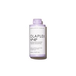 Olaplex Nº.4P Blonde Enhancer Purple Toning Shampoo: Neutralizes Brassiness & Strengthen | Repairs Damages & Hydrates Hair | For Coily, Curly, Straight, and Wavy, 250 mL / 8.5 Fl. Oz.