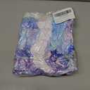 Funnycokid Girls Robes Kids Hooded Bathrobe Soft Fleece Pajamas Plush Flannel Sleepwear, Size 7-8 Years (Purple)